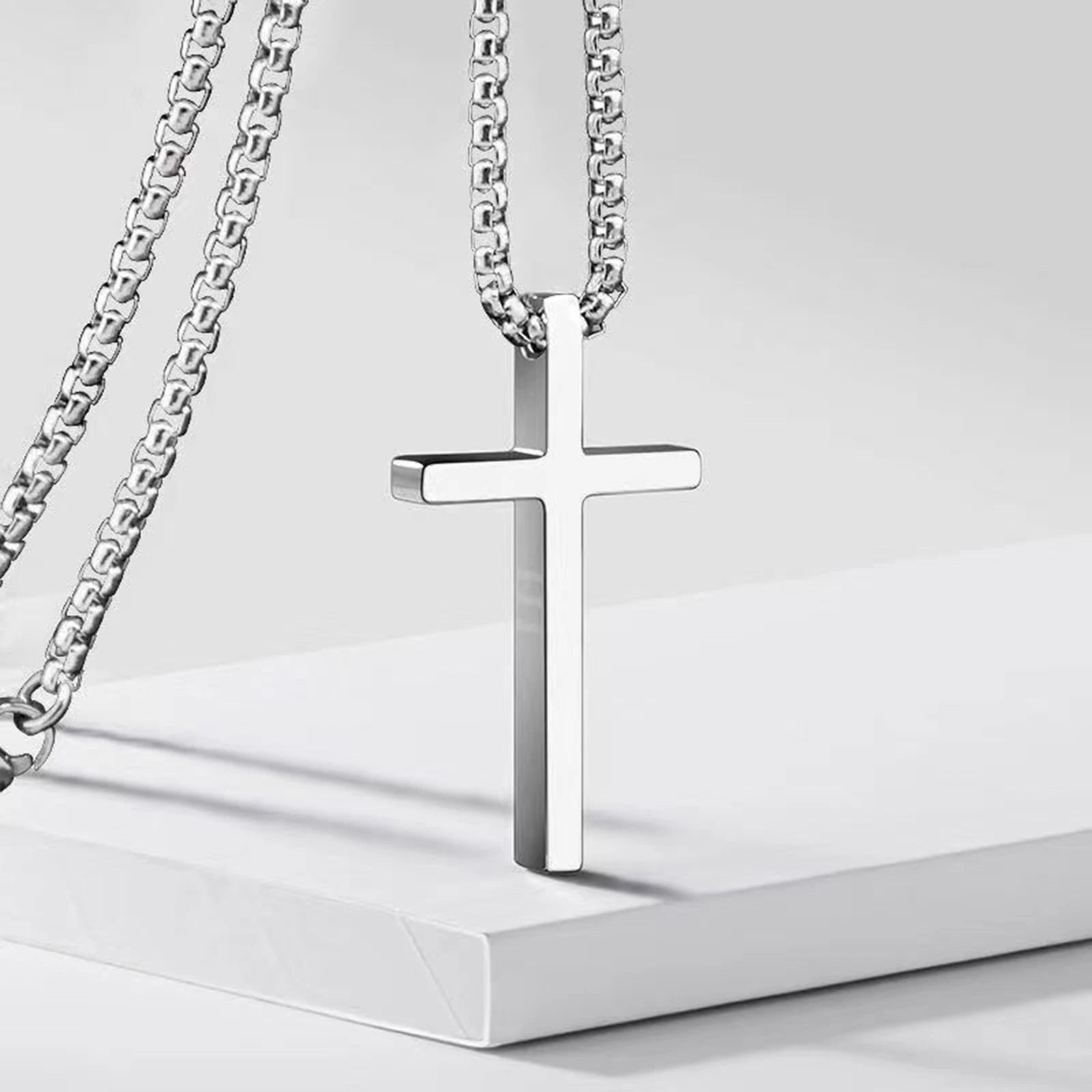 Cross Necklace Stainless Steel