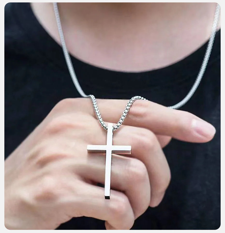 Cross Necklace Stainless Steel
