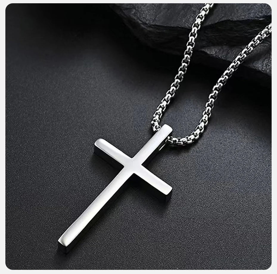 Cross Necklace Stainless Steel