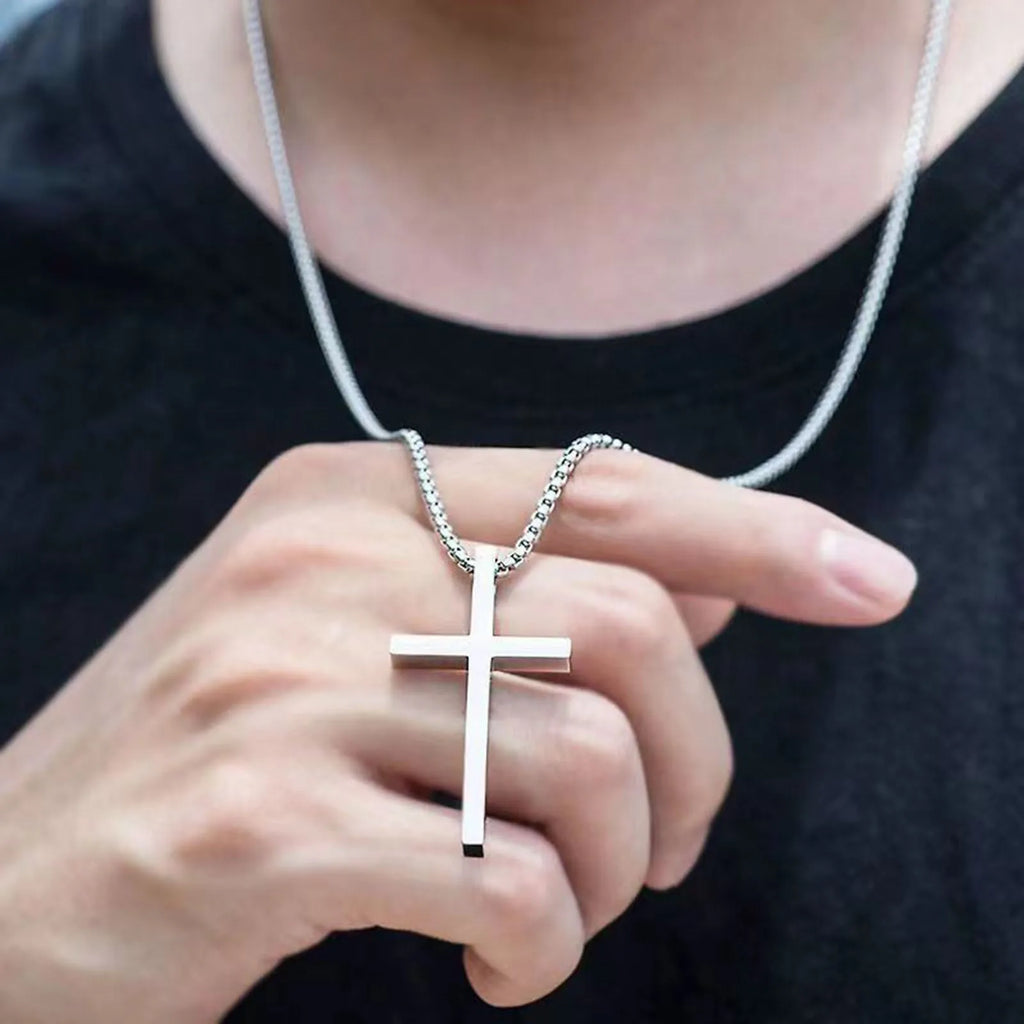 Cross Necklace Stainless Steel