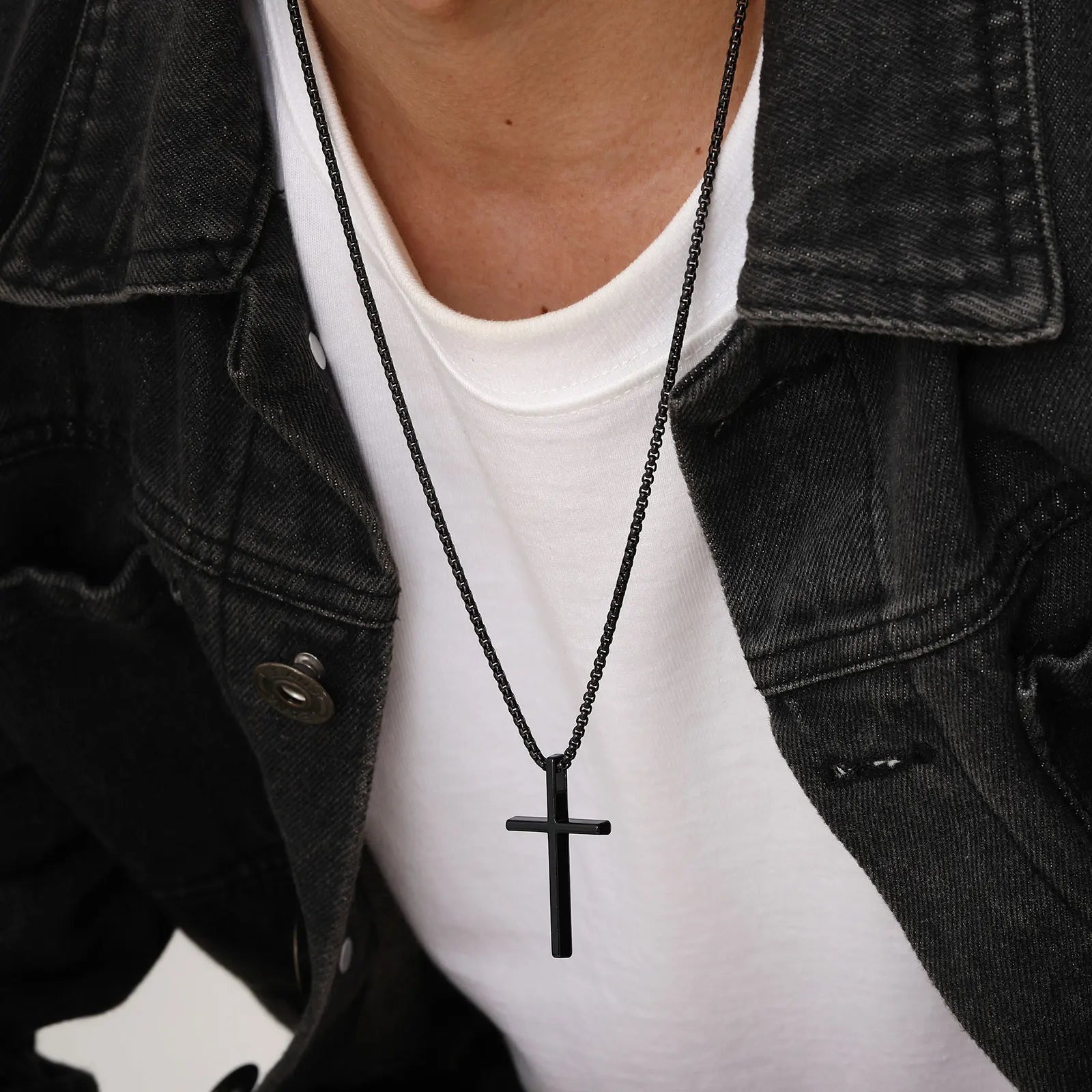 Cross Necklace Stainless Steel