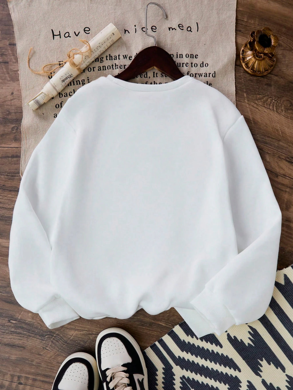 White Jesus Crew Neck