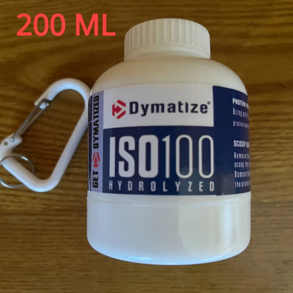Mini Protein Powder Bottle Keychain
