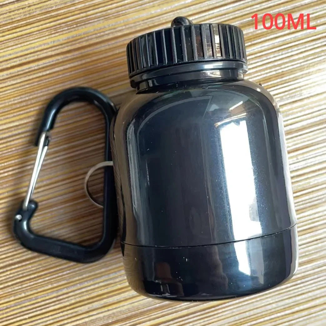 Mini Protein Powder Bottle Keychain